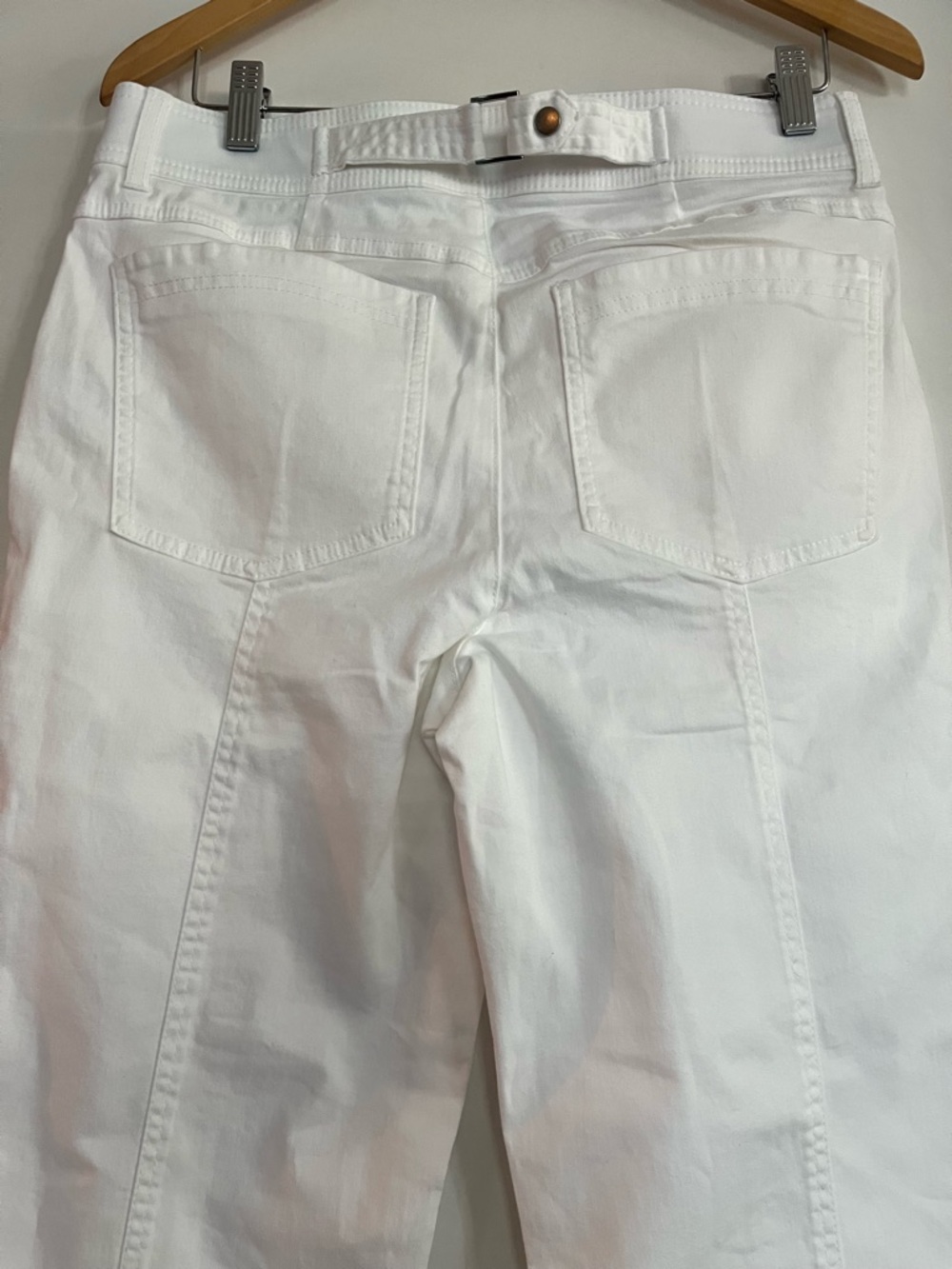 Democracy “Ab” solutions High Rise White ankle length jeans - Picture 5 of 9